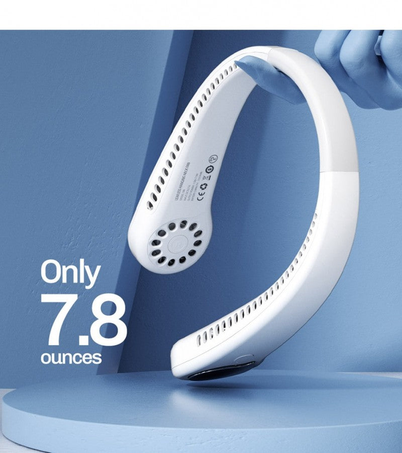 Portable neck fan